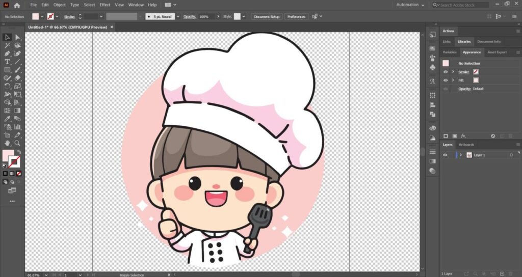 How To Convert JPG To Vector Image for Uk Businesses With Tracing 14 Convert JPG To Vector-before-after